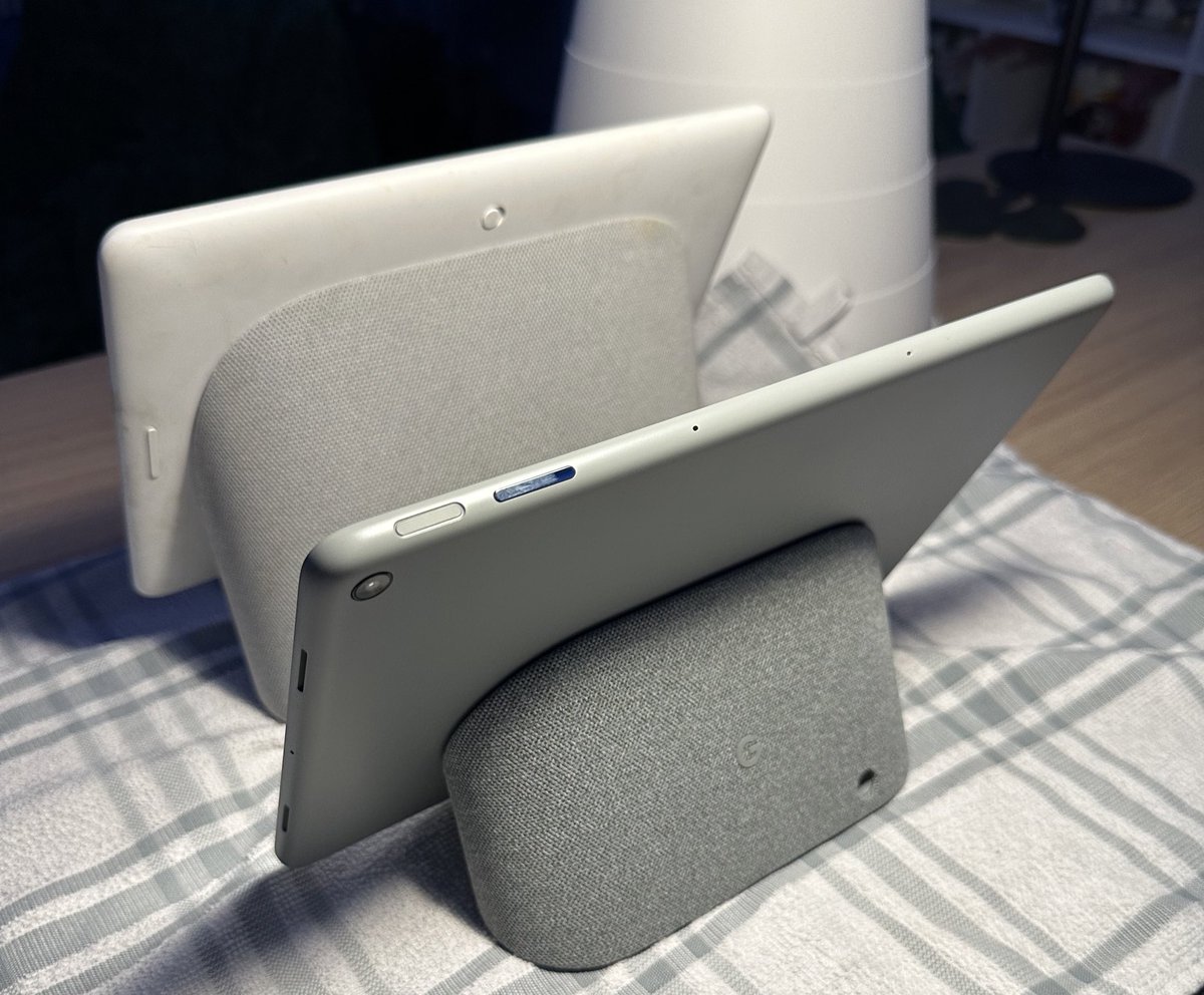 kennc05's tweet photo. Supplied by @googlepixel - am absolutely loving the Pixel Tablet as a new addition to my smart home set up!! I think it will most likely replace my Nest Hub Max - thanks Google ✌️ #teampixel #pixeltabletukbuzz https://t.co/BotDLwwnJm