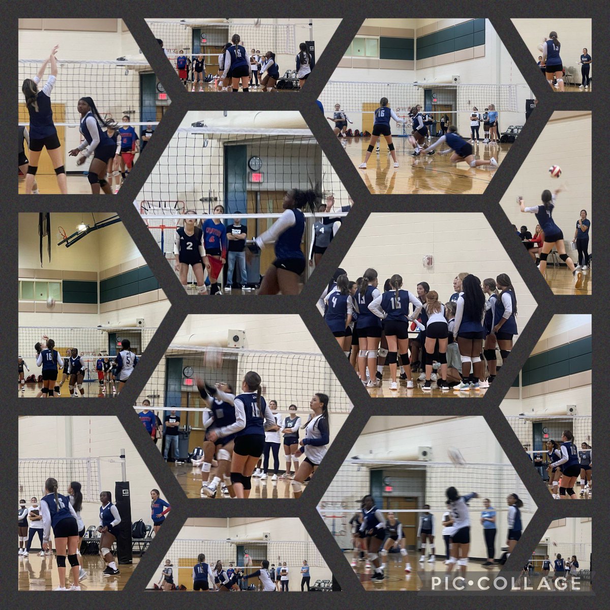 Lady Huskies serving it up this morning at River Bluff High School this morning! <a href="/CSMS_Huskies/">Carolina Springs Middle School</a> #huskyvolleyball #huskynation #oneteam #positivetrackscsms #wearehuskies #wepulltogether