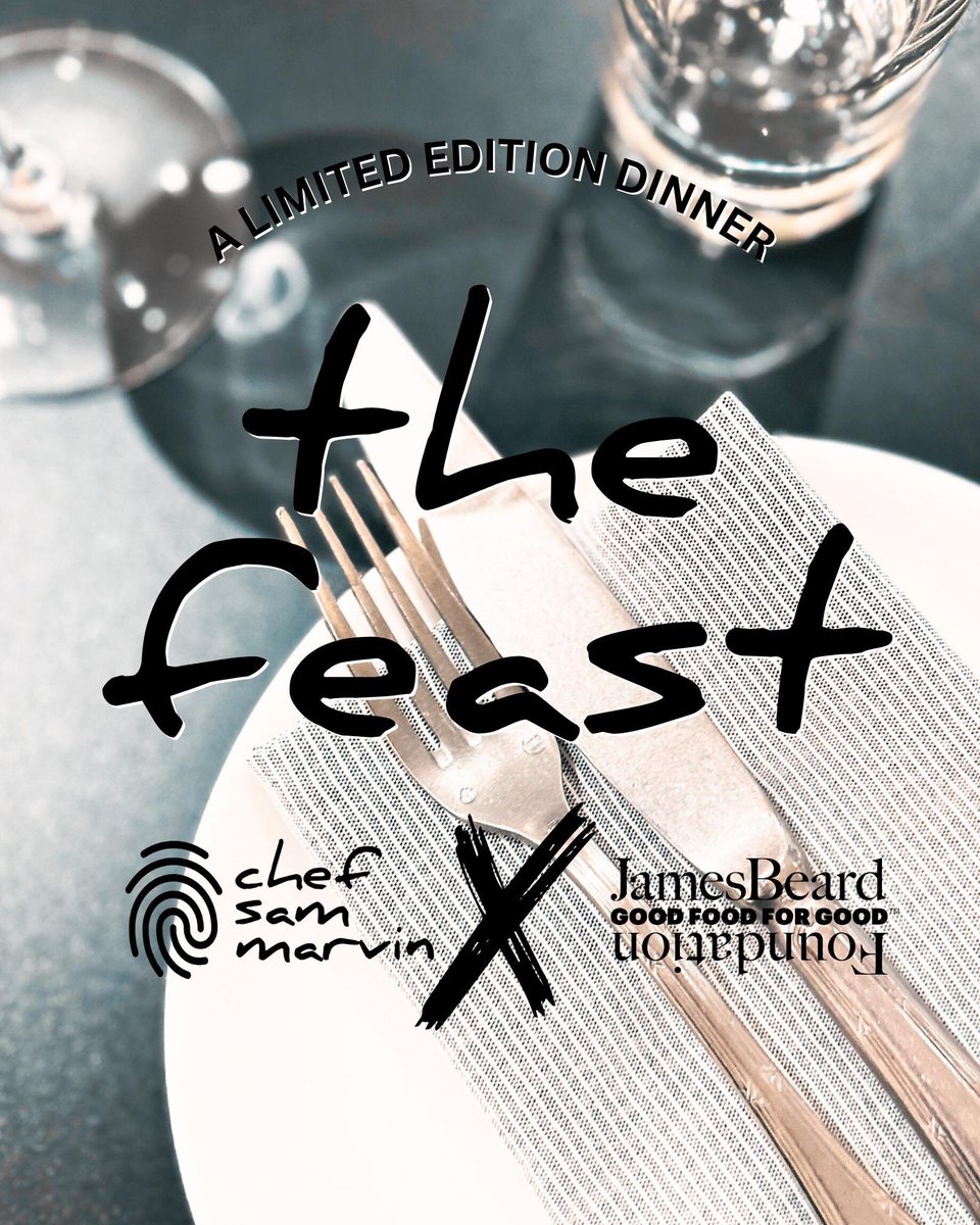 echoandrig's tweet image. Chef Sam Marvin, in collaboration with the esteemed James Beard Foundation, is crafting a night to remember with an incredible 6-course feast on October 16th.

Purchase your Limited Edition dinner right here:
echoandrig.com/jamesbeard