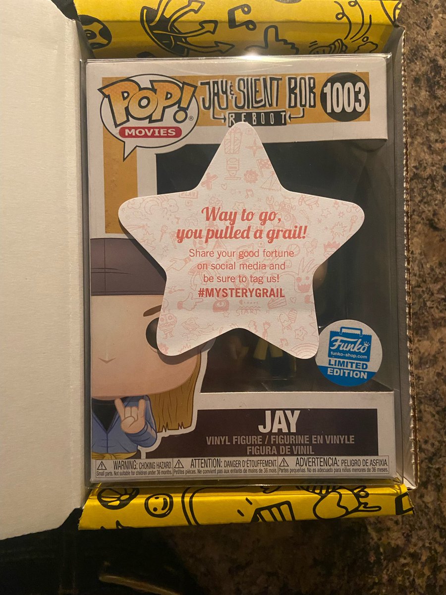 Thanks #MYSTERYGRAIL
My first star 😱