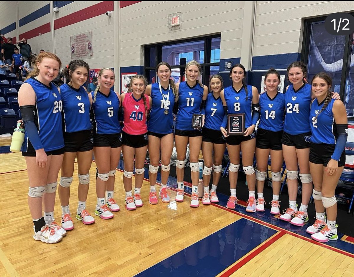 Excellent play all weekend from the Windthorst Trojanettes. Runner Up in the Gold Bracket. Congratulations
