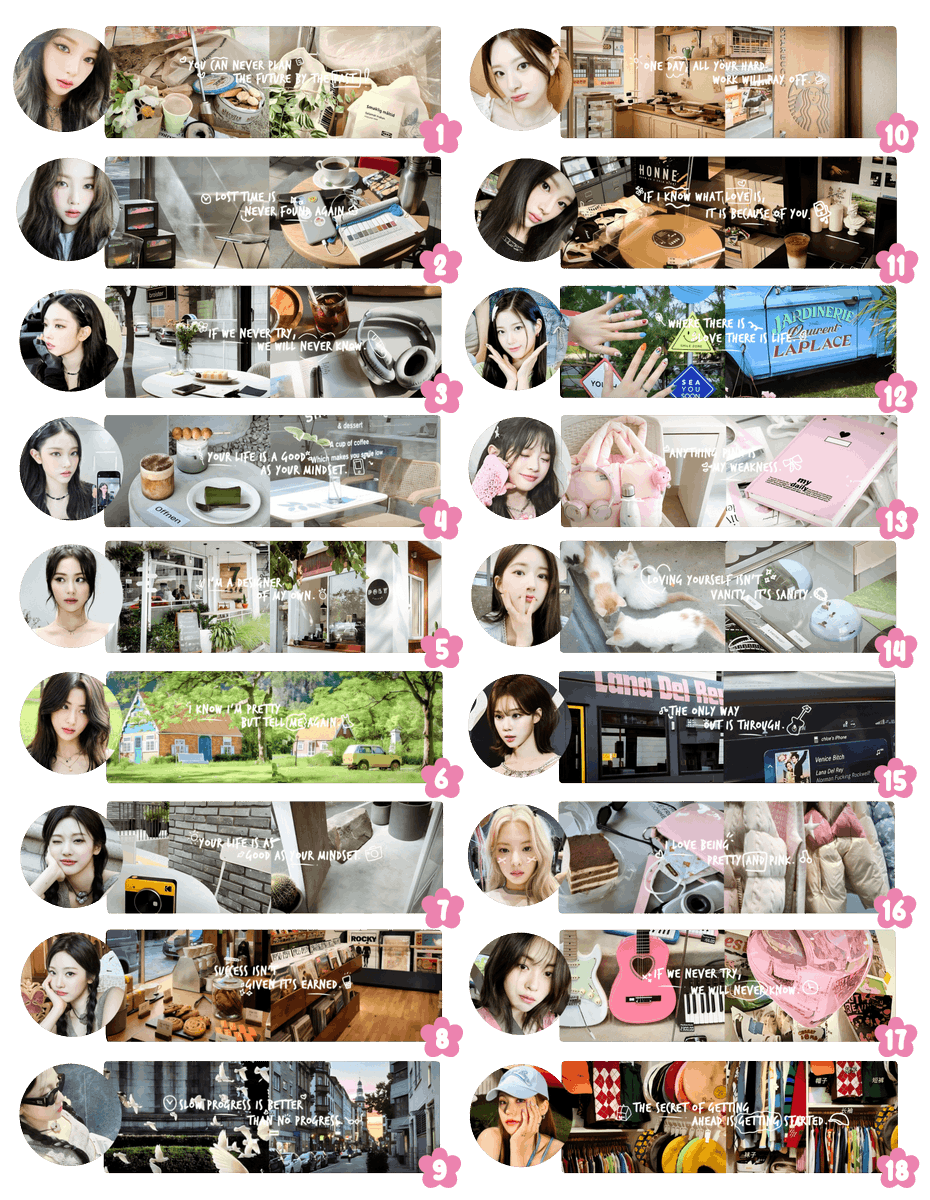 help retweet? makasih. 🎀

halo__o! amara ada layout ready stock, bisa order hari ini jam 19.19 WIB. 💭🎡 cara nya cukup dm nomor yg udah ada, harganya cuma 3500 get ava png only! ayoo jajank semua. 🧸🩷

#zonauang #zonaba