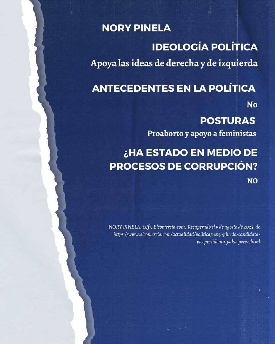 ¡No es sólo su propuesta, también se trata de su historia! 🗃️ 

Conoce un poco más sobre el Binomio Yaku-Pinela por las Listas: 2-17-20 y que han venido haciendo por el país. 🇪🇨✔️

Ecuatoriano que no te lo cuenten, ¡Investiga! 🔎🗂️

#Elecciones2023 #YoVoto  #ConciudadanosEc