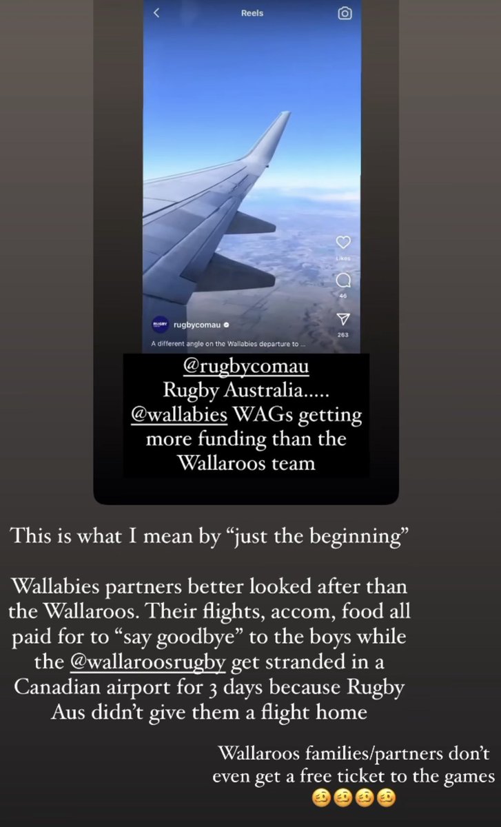 frankideas's tweet photo. You can understand how the @WallaroosRugby players are feeling after seeing how WAGs of @wallabies get more money spent on them than players do. Explanations will be interesting.
@JillyCollins_  @Phiil_Waugh https://t.co/QNnaHbkjAu
