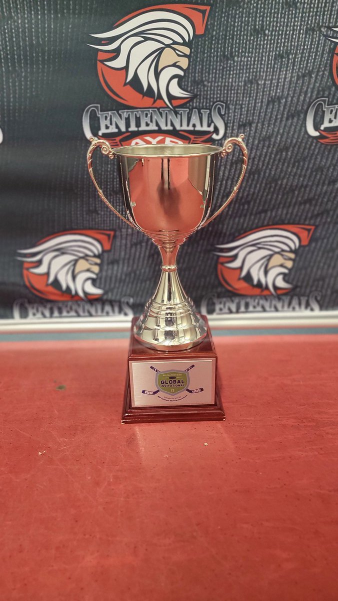 Trophy is ready! #EliPalfreymanInvitational @GOJHL @KWSiskins <a href="/StCathFalcons/">St. Catharines Falcons</a> <a href="/adlermannheim/">Adler Mannheim</a> <a href="/sachockey1899/">St. Andrew’s College Hockey</a> 
5 more sleeps!