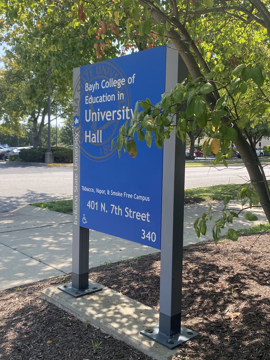 So grateful for this journey! #indstatephd