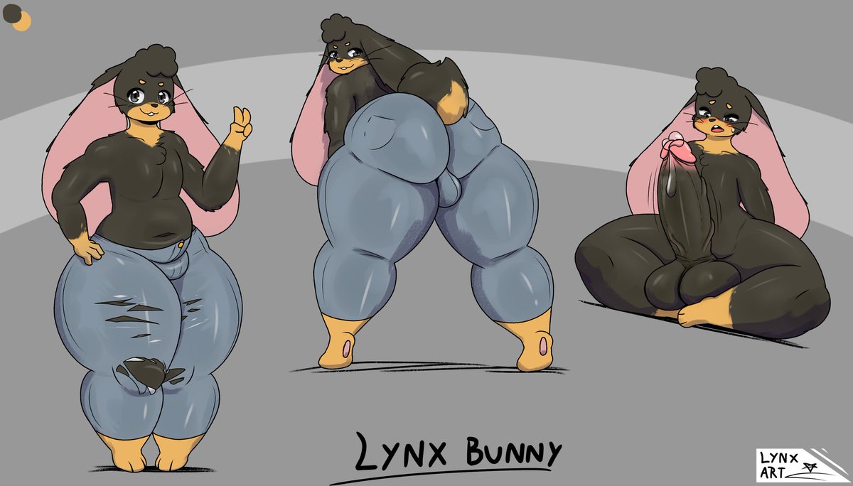 Lynx_arty's tweet photo. Lynx bunny... Drawing requested by my bf: @MoltyAnima 
It's his fault xD https://t.co/Lo9VwYVRW7