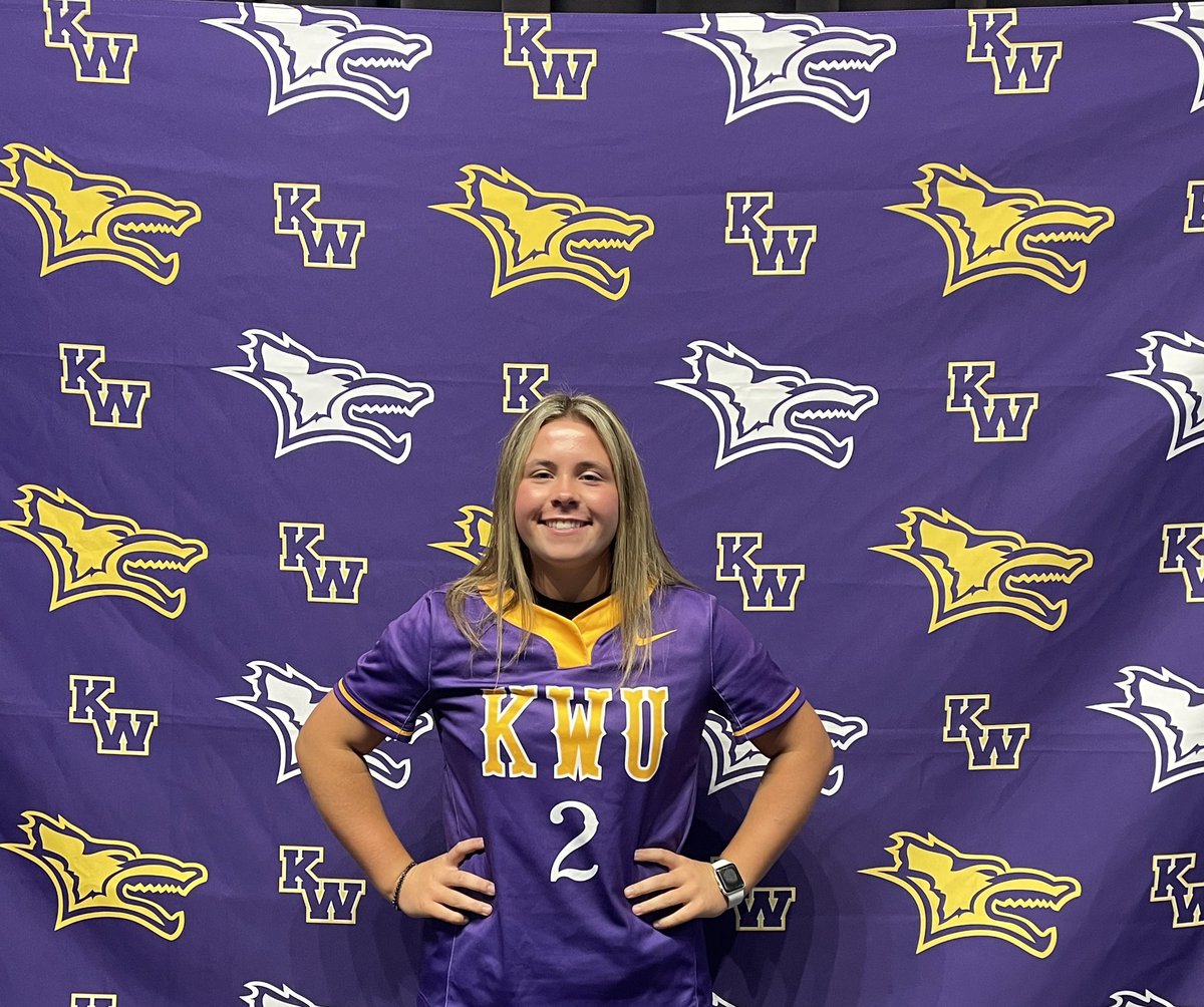 I had the best time at the Kansas Wesleyan softball recruit day! I love the campus, coaches, players and softball program! Thank you to everyone who spoke, showed us the campus, and ran the camp at the end! I enjoyed the day!💜💛 <a href="/Coops10RC/">Ryan Cooper</a> <a href="/CoachSamHuff/">Sam Huffstickler</a> <a href="/KWUSoftball/">KWU Softball</a> <a href="/kwucoyotes/">Kansas Wesleyan Coyotes</a>