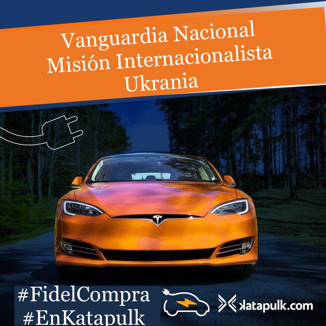 ElSingrant's tweet photo. Agencia de Viajes OnCuba Travel de Hugo Cancio, se incorpora a la campaña de apoyo en la lucha contra Ukrania, vuelos Habana - Moscu, enlistese ya, en el 9no piso tercera puerta del edificio de B. Puedes ser el ganador de un Tesla importado por Katapulk. #FARC y #KATAPULK UNIDOS https://t.co/csbECiPkZx