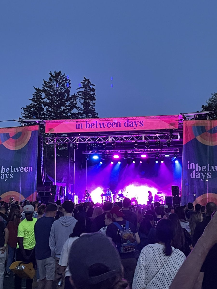 Concluding my evening at <a href="/InBtwnDaysFest/">In Between Days Festival</a>  with <a href="/modestmouse/">modestmouse</a>  and what a day with all the bands I’ve seen play live, it’s been exhausting, exhilarating, and fun as hell, goodnight everyone! ✌️🎶