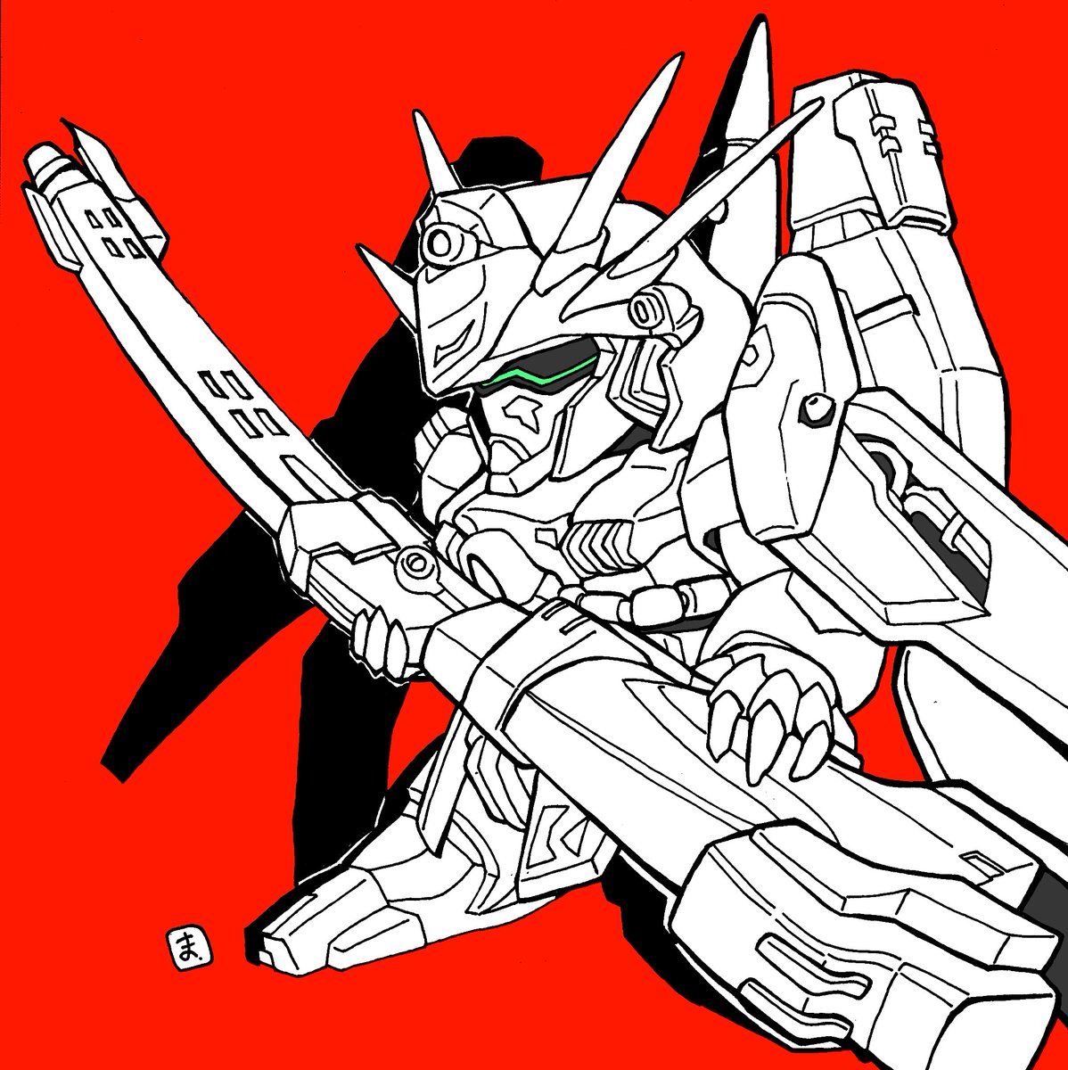 「セルフ応援イラスト#7人のマスクコマンダー参戦中です↓ 」|まめきょうのイラスト