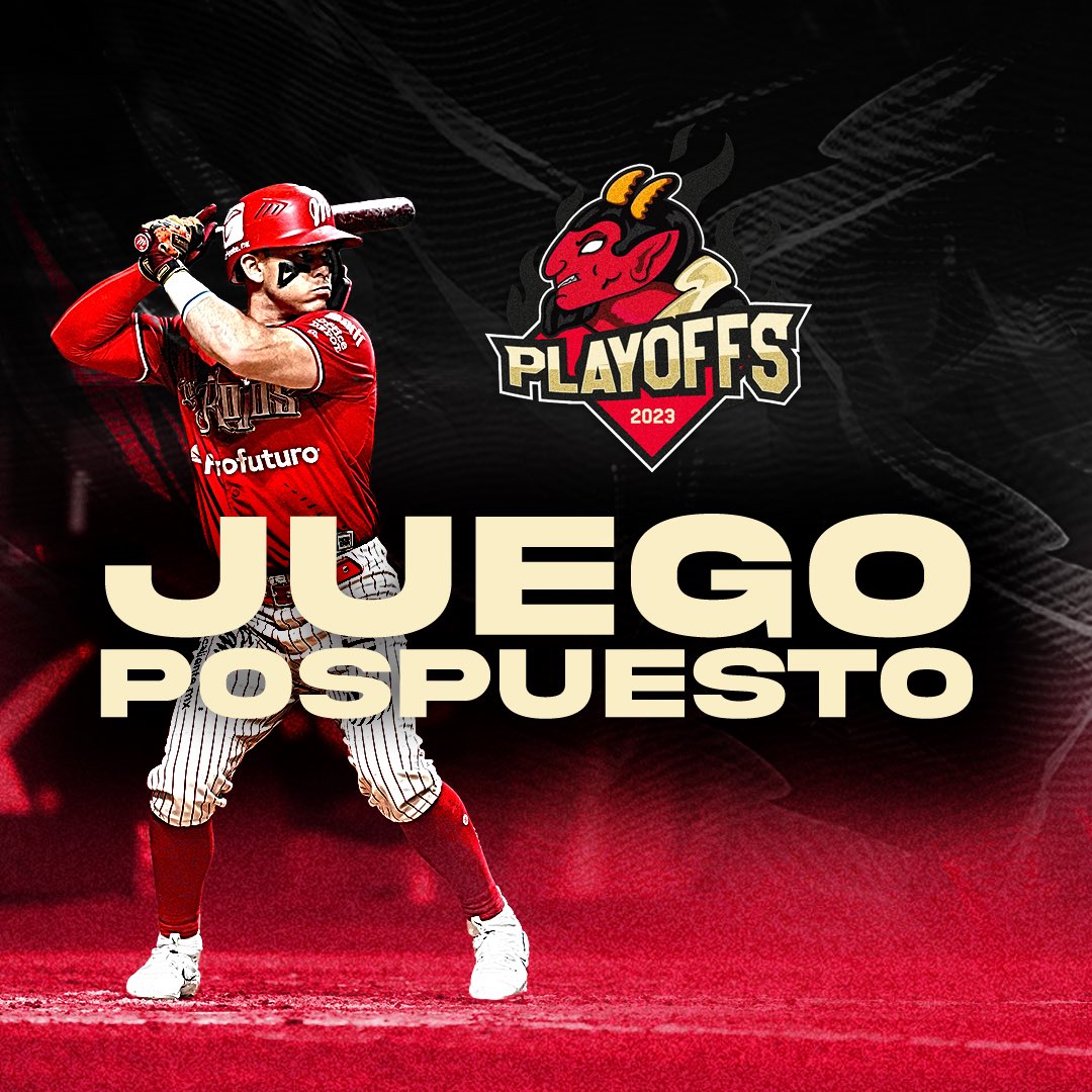 DiablosRojosMX's tweet photo. Debido a la fuerte lluvia que azota nuestra capital, el juego será pospuesto, estén pendientes de nuestras redes sociales para la información sobre el juego 2 de la serie de zona 🌧️ https://t.co/whTqExhdYo