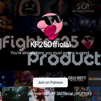 KFighter25's tweet photo. I FINALLY launched my own Patreon and Merch things! it's through Bonfire, but if you guys wanna Patreon me, or buy some merch (T-Shirts, Sweatshirts, Mugs or Tote Bags), now you can! :) https://t.co/reVJUKpoDm