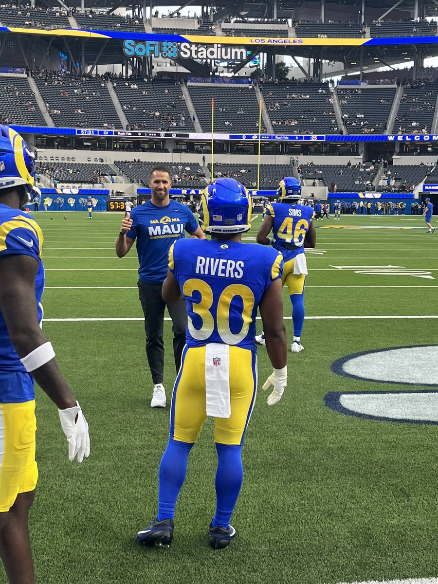 Ronnie Rivers AND Davante Adams dressed for the Rams and Raiders. You can watch the former Bulldogs square off <a href="/ABC30/">ABC30 Fresno</a> @ 6 PM