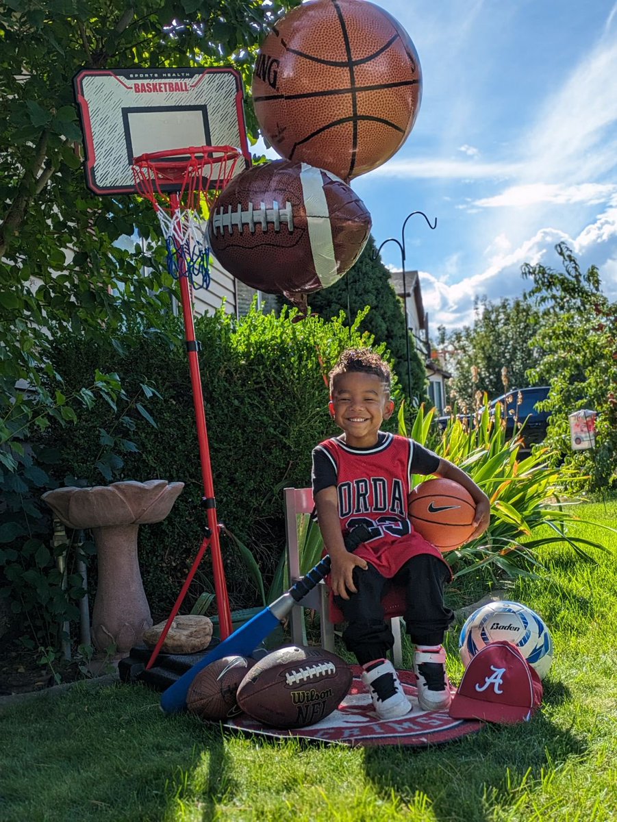 Tdaddy34's tweet photo. Happy birthday to the Tank! Canβt believe my little man is already 4 years young! Thatβs my dawg! #SportsHead #HappyBday #MyMainMan πππ https://t.co/o0V1YChSbS