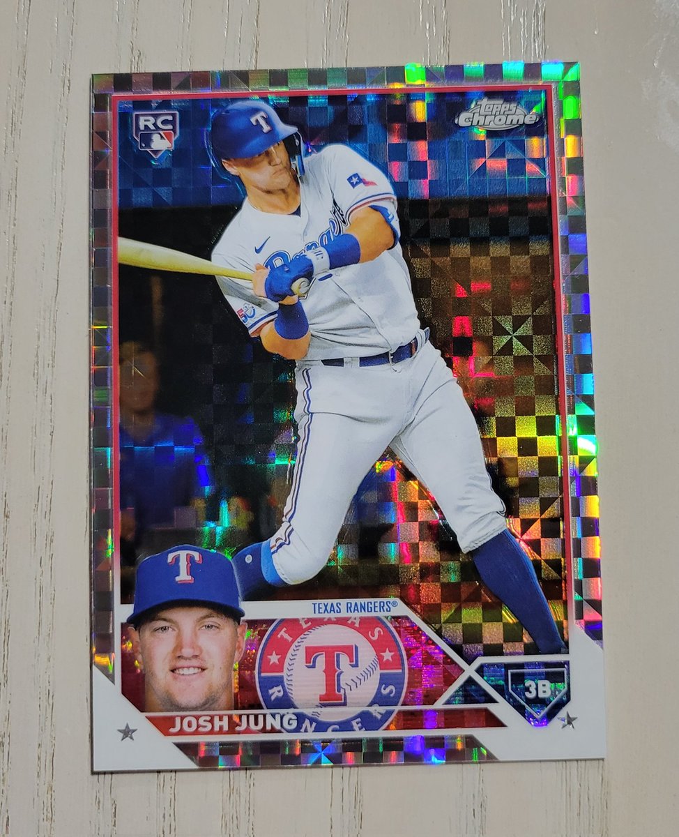 adamAPpeters's tweet image. Josh Jung xfractor 
$8 pwe