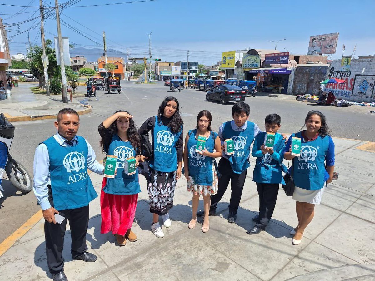 🔰Porque nuestra iglesia ⛪️ es una iglesia solidaria 🙏🏻♥️ en toda la Misión Centro-Oeste del Perú 🇵🇪 nos sumamos a la 💚 Colecta Pública Nacional #AUXILIATÓN de #ADRAPerú 🇵🇪
¿Y tú, ya donaste? 📨