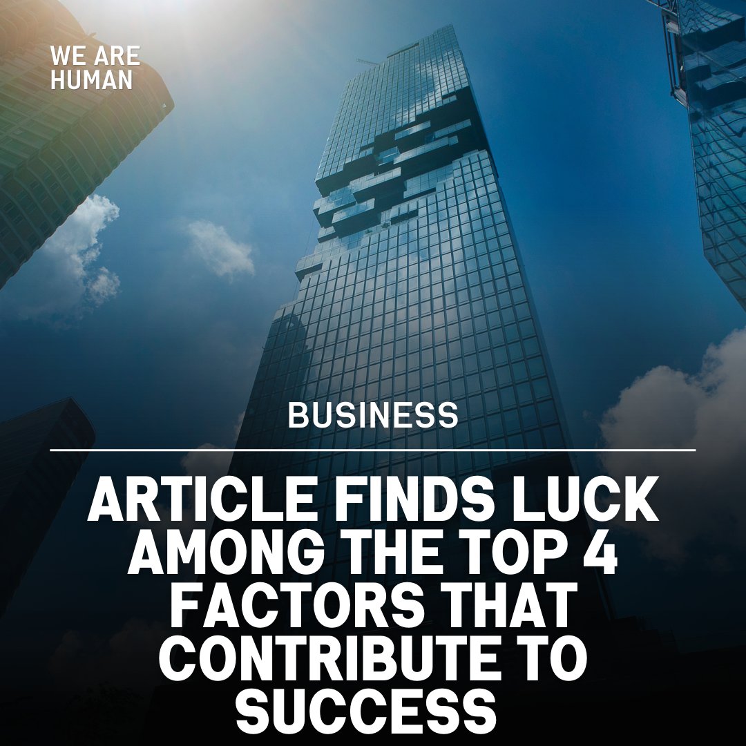 Humanornothing's tweet photo. "Good social skills and a work ethic can help you overcome any lack of luck" - Do you agree?

#business #success #growth #mindsetmatters
https://t.co/K9suHlOKoJ… https://t.co/n7tWx5YmJB