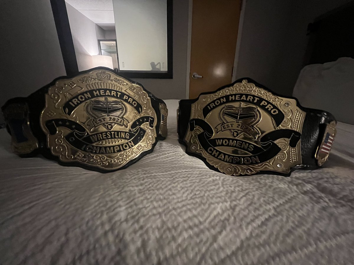 DavidAliWRSTLNG's tweet image. - #AndNew @IronheartPw Champion #YourSavior  
-#AndNew IHP Women’s Champion @Heatherisme