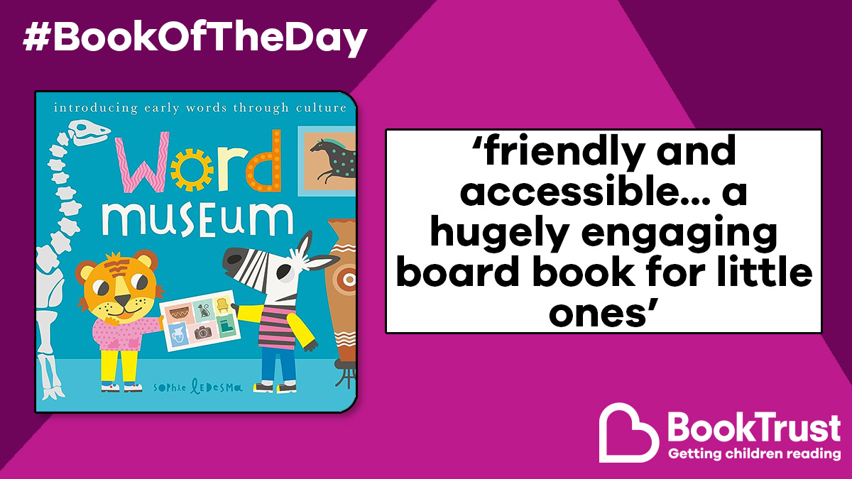 BookTrust (@booktrust) on Twitter photo With flaps to lift, bright illustrations, items to count and words to repeat, our #BookOfTheDay is sure to keep little ones entertained!
It's the fabulous #WordMuseum from <a href="/IsabelOtter/">Isabel Otter</a> and Sophie Ledesma: booktrust.org.uk/book/w/word-mu… <a href="/LittleTigerUK/">Little Tiger Books</a> With flaps to lift, bright illustrations, items to count and words to repeat, our #BookOfTheDay is sure to keep little ones entertained!
It's the fabulous #WordMuseum from <a href="/IsabelOtter/">Isabel Otter</a> and Sophie Ledesma: booktrust.org.uk/book/w/word-mu… <a href="/LittleTigerUK/">Little Tiger Books</a>