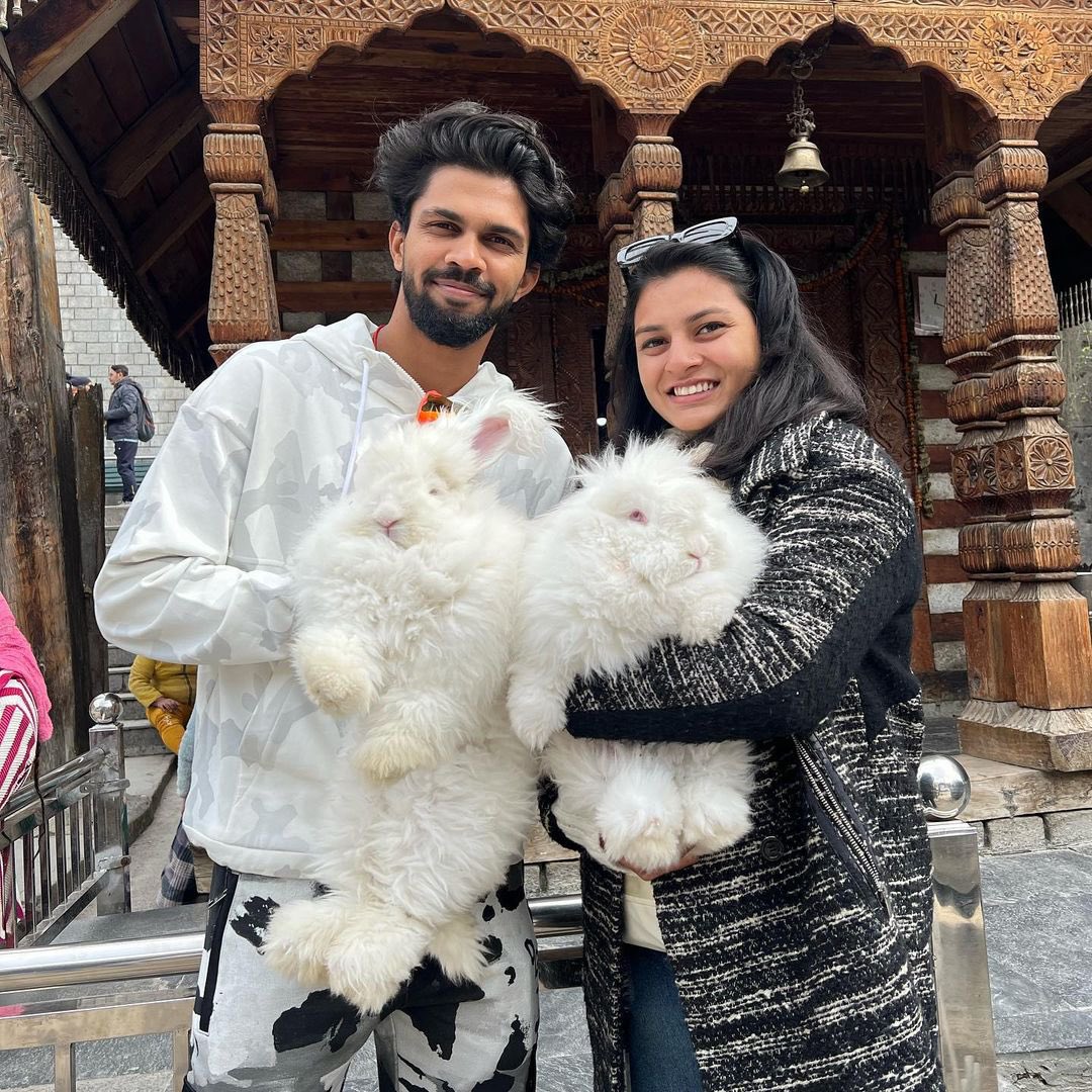 ChennaiIPL's tweet photo. Hoppy times together! 🐰

#WhistlePodu #Yellove 🦁💛 @Ruutu1331 https://t.co/V3f7eiFRAe