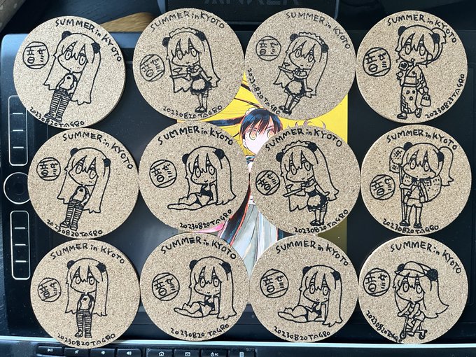 ちょっと増やした。

夏休みの宿題は最後にやる方なんで…

でも公約は果たしたぞ。
お暇だったらこのあと真夏の京都に来てよね。 