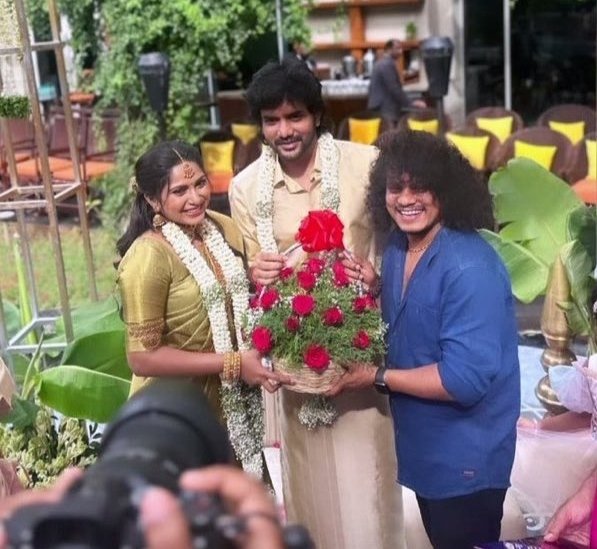 TExpresss's tweet photo. Happy Married Life #Kavin 🎉♥️ https://t.co/wh3CWd5AlD