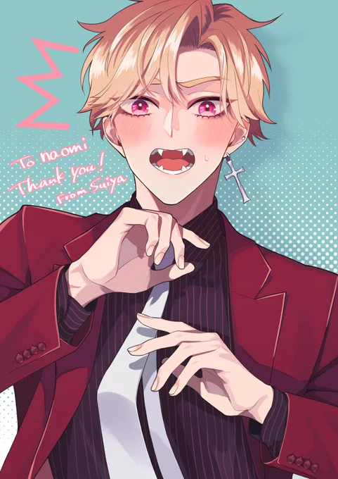 skebリクエストありがとうございました!クライアント様のocを描かせてもらいました。Thank you for your request! #commission 