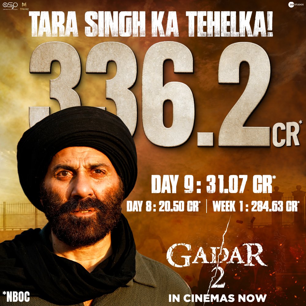 Hindustan ki asli film is on 🔥 #IndianCinemasDreamWeekend Book your tickets! 🔗 - linktr.ee/Gadar2 #Gadar2 in cinemas now. 🎞️ @Gadar_Official @iamsunnydeol @ameesha_patel @iutkarsharma @Anilsharma_dir @anilsharmaprod #ShaktimaanTalwar @Mithoon11 @shabinaakhan…