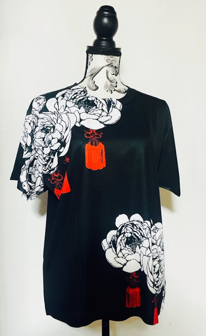 芍薬燈ドライTシャツできました 
