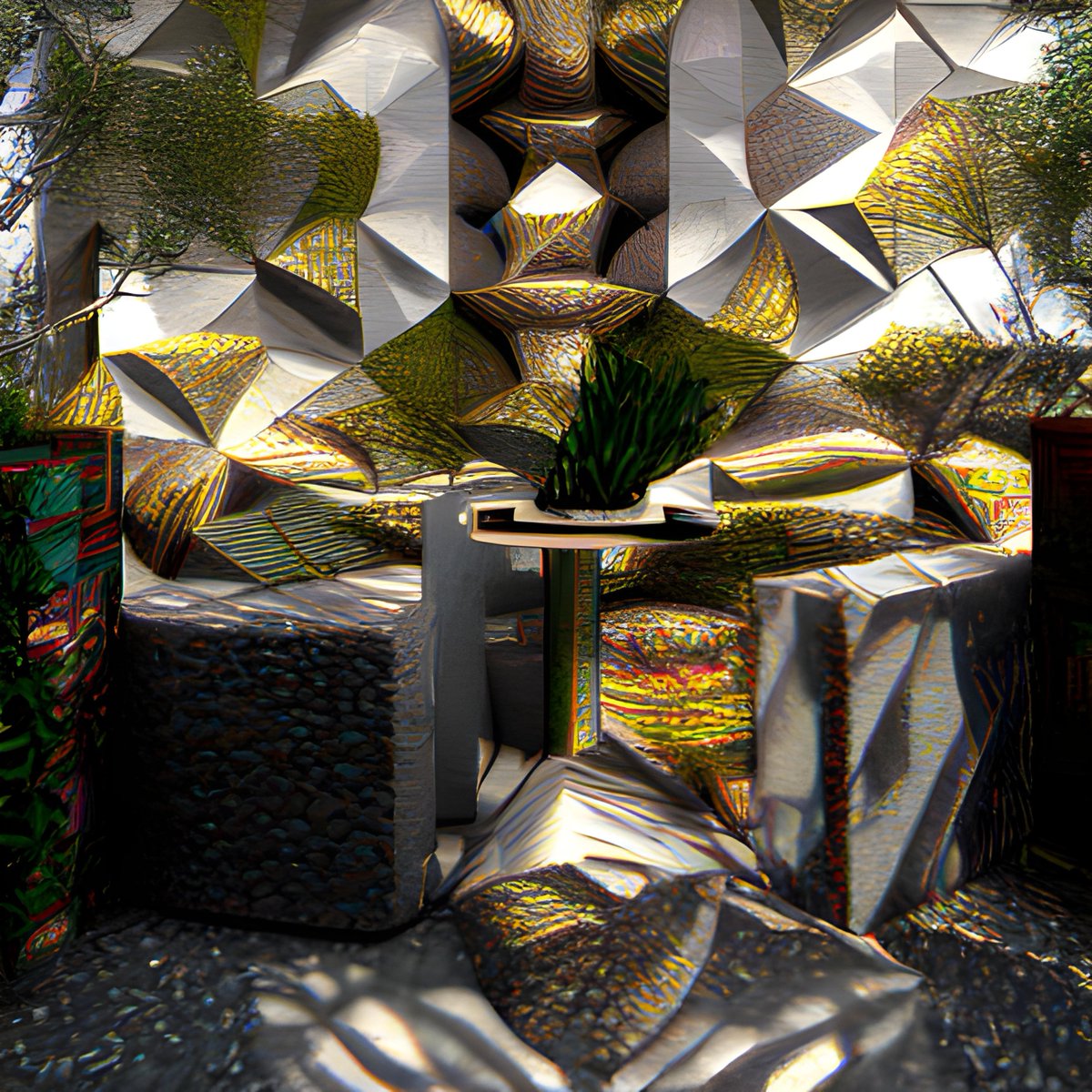 MSLcreations's tweet image. This is a current piece I am working on.. I really like the use of geometric shapes. Title to come.