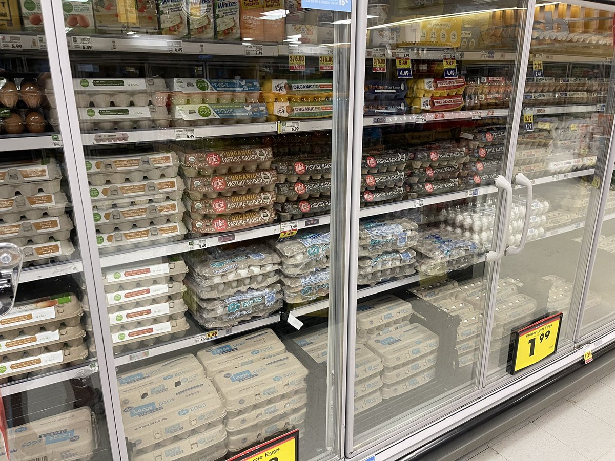 Every time I walk down this aisle, I can hear them talking to me… 🥚