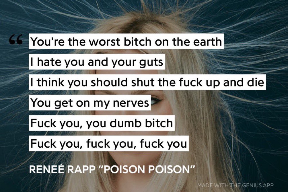 lenamiusgf's tweet photo. who is the most relatable artist of our generation and why is it reneé rapp https://t.co/KT2ntQaIUP