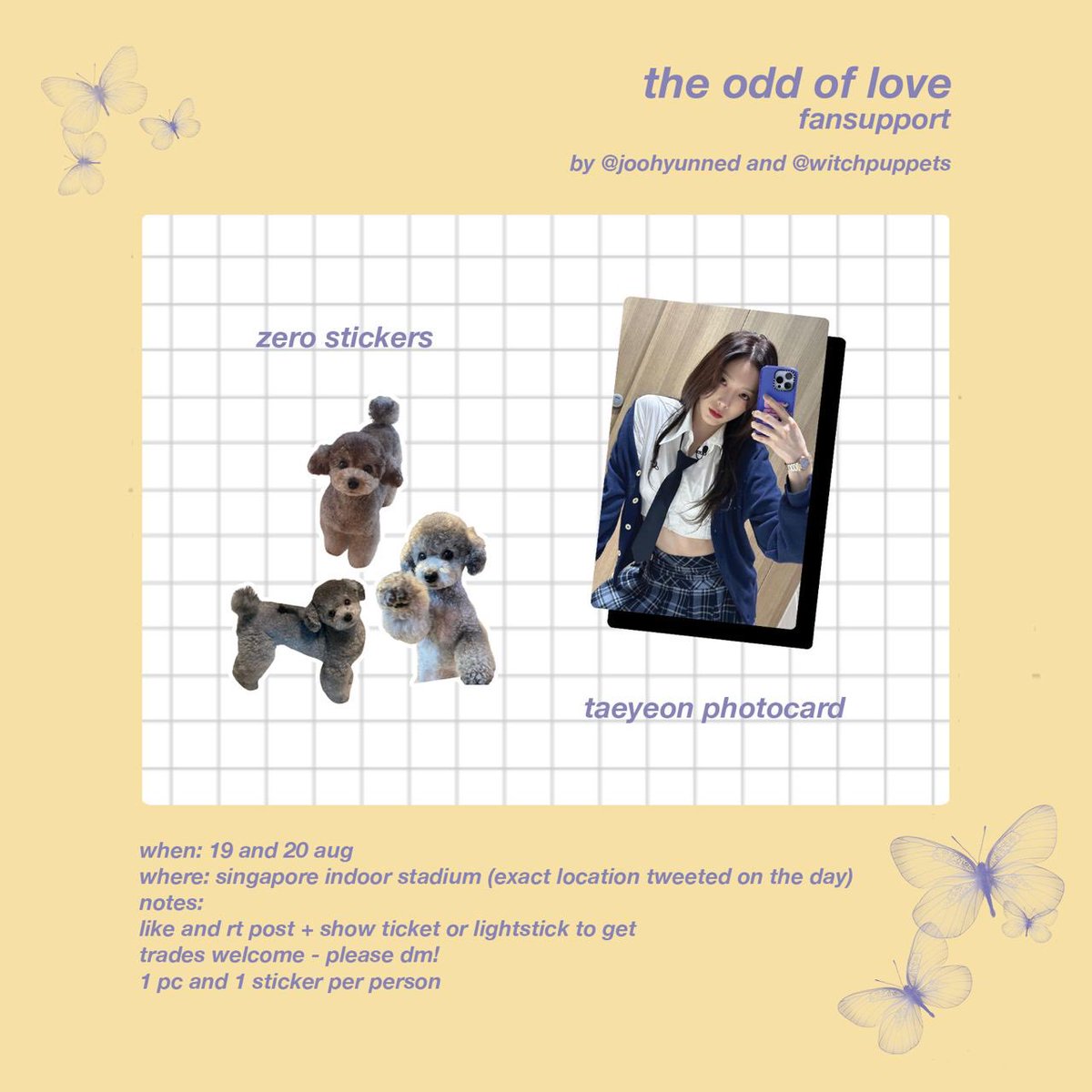 arduennna's tweet photo. taeyeon the odd of love in singapore fansupport with @joohyunned !!

📍 day 2: we’re at the benches outside fairprice xtra in kallang wave mall :) 

#TheODDOfLOVE_in_SINGAPORE #TAEYEONinSG #taeyeon #태연 https://t.co/x5Zgeua0I1