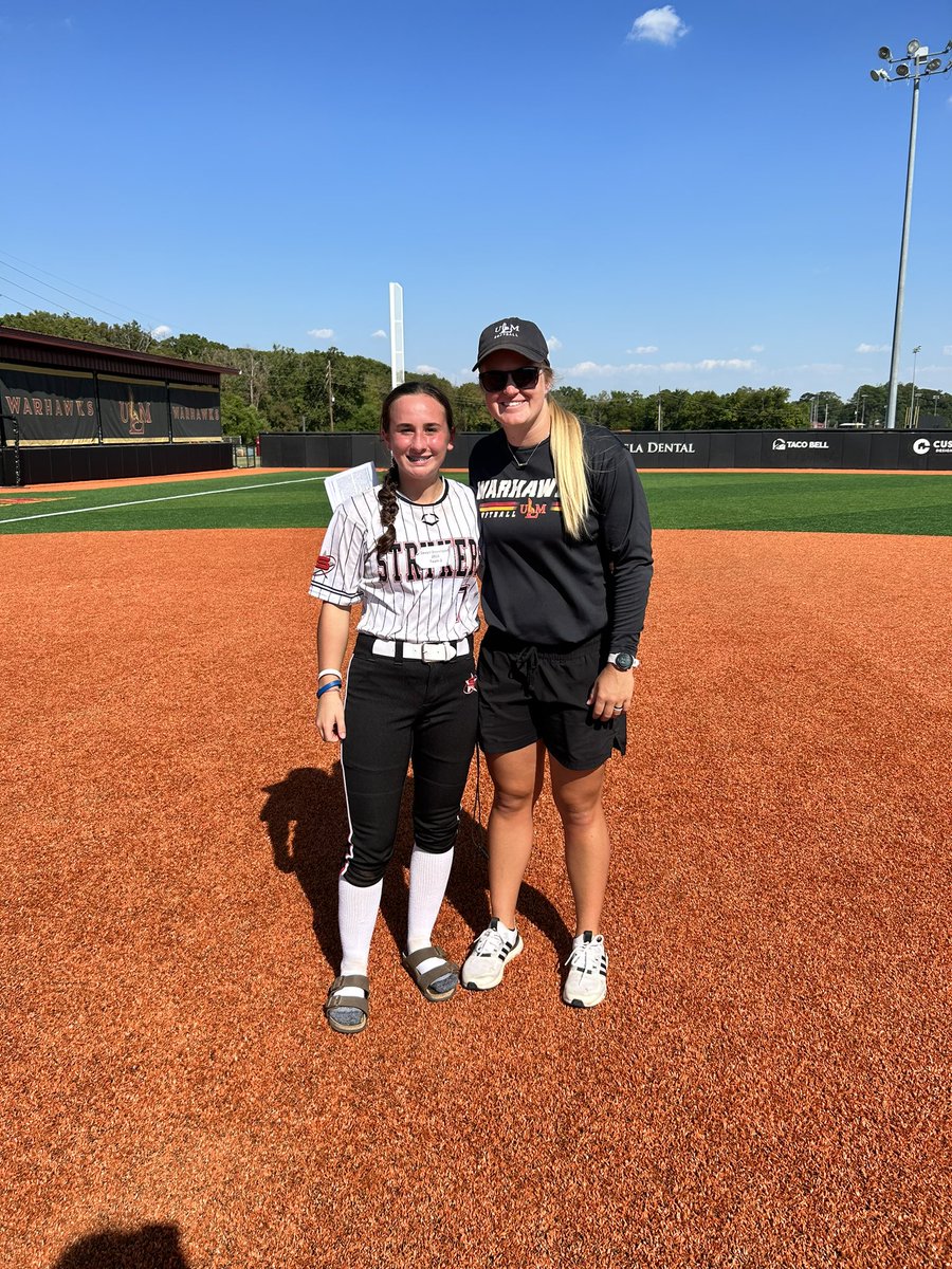 Emma Bailey (@emmabailey2025) on Twitter photo Thank you <a href="/molly_fichtner/">Molly Fichtner</a> and <a href="/leawodach/">Lea Wodach</a> for an amazing camp today!
<a href="/ULM_Softball/">ULM Softball</a>
<a href="/NationalEsparza/">Strykers National Esparza 🚂</a>
<a href="/StrykersNation/">StrykersFastpitchOrg</a> Thank you <a href="/molly_fichtner/">Molly Fichtner</a> and <a href="/leawodach/">Lea Wodach</a> for an amazing camp today!
<a href="/ULM_Softball/">ULM Softball</a>
<a href="/NationalEsparza/">Strykers National Esparza 🚂</a>
<a href="/StrykersNation/">StrykersFastpitchOrg</a>