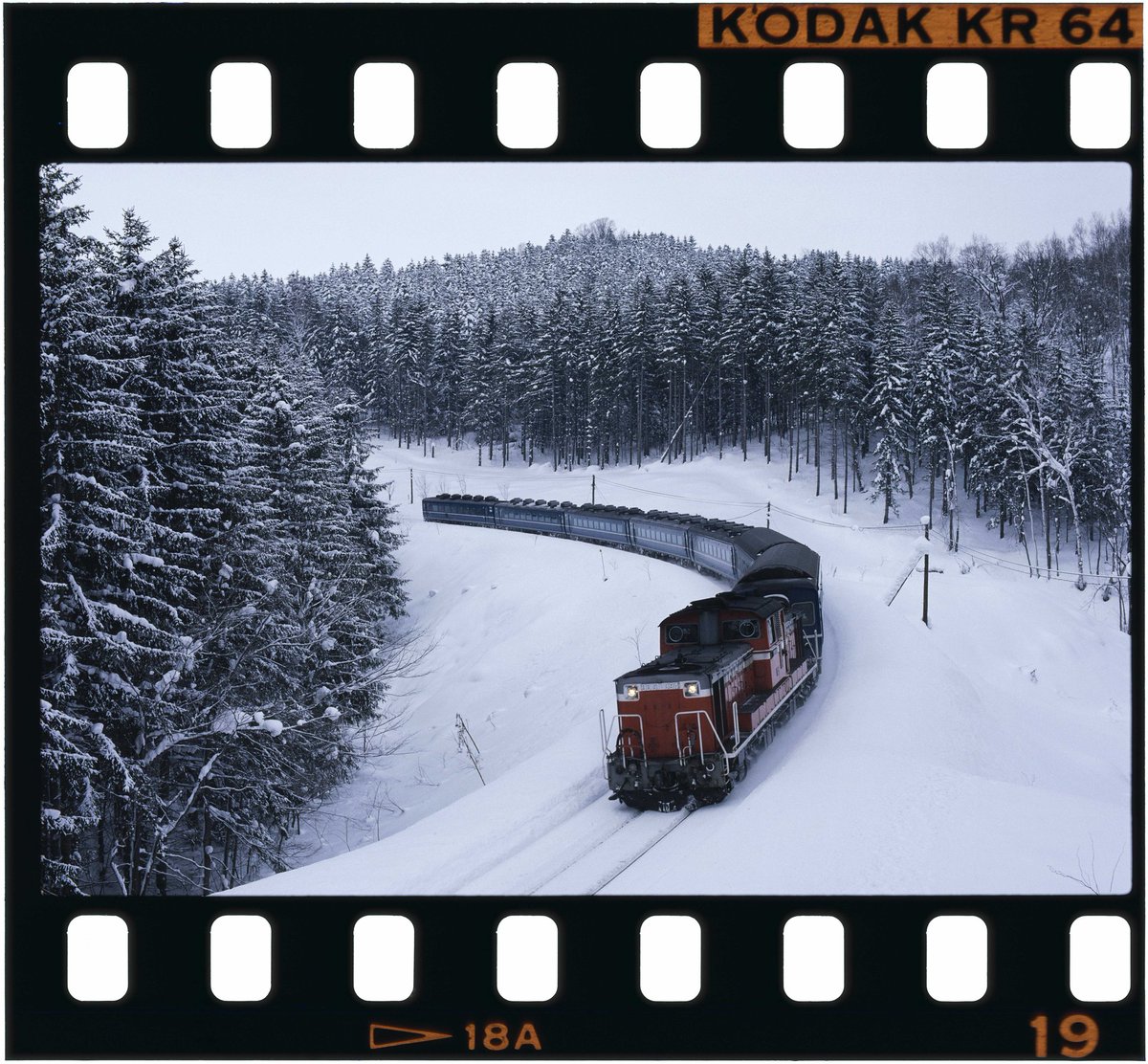 teinentetsu's tweet image. #既掲でもいいのでとにかくDLを貼ろう
全て既掲ですが、1980年代に北海道内のDD牽引客車をポジフィルムで記録。残念ながらDF50やDD54は世代的に全く記録できず。