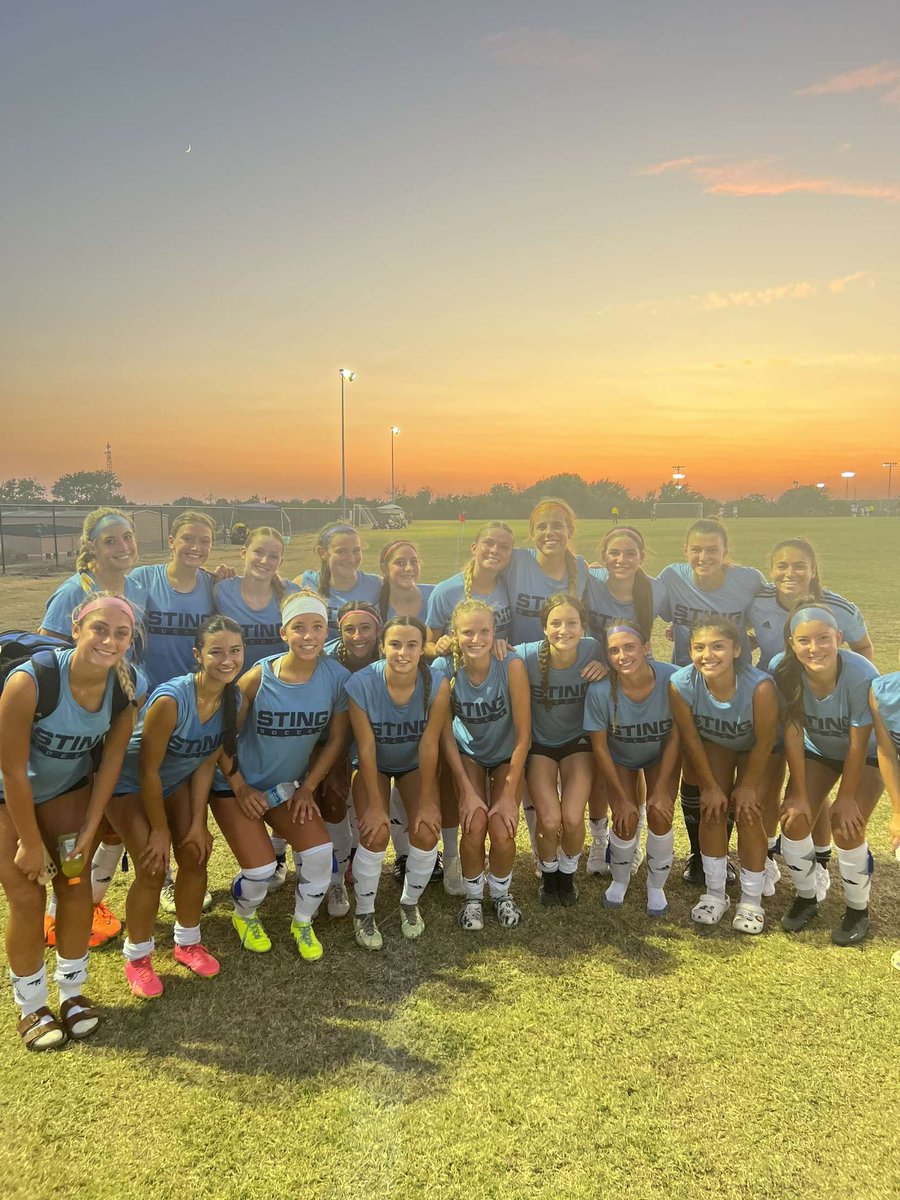 First pre season game in the books ✅
6-0 🏆🏆 for <a href="/stingaustin06/">Sting Austin 05/06 ECNL U18/U19</a> 
🚨Next Game tomorrow at 11 @McInnish Sports Complex 🚨