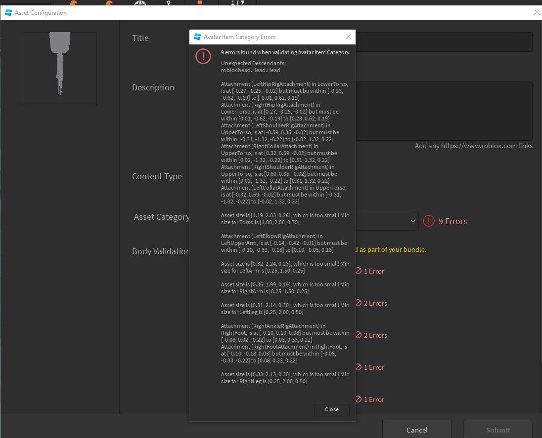 try to upload billy body again