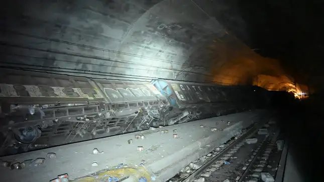 D.U.M.B.S
ENDING TRAFFICKING 

Derailment Closes World's Longest Rail Tunnel Until 2024

The Gotthard Base Tunnel is one of the most impressive engineering projects constructed in the 21st century. It took 17 years to construct the 35-mile tunnel through the Alps between Erstfeld