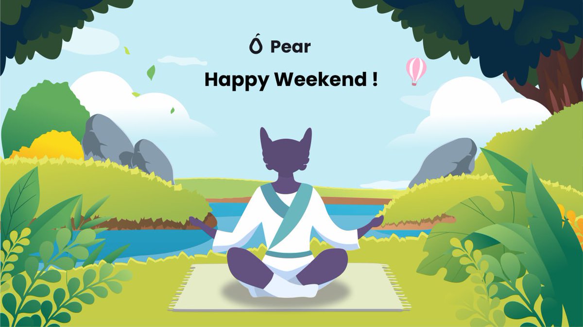 Cheers to the weekend, #PearDAO fam! 🎉💼 Let's celebrate relaxation and successful trades. With our top-notch OTC trading service, your weekend just got even better. 

📈🌟 Trade seamlessly, trade confidently. Here's to a weekend of profits and good vibes! 🚀🌈 
#P2P #OTC