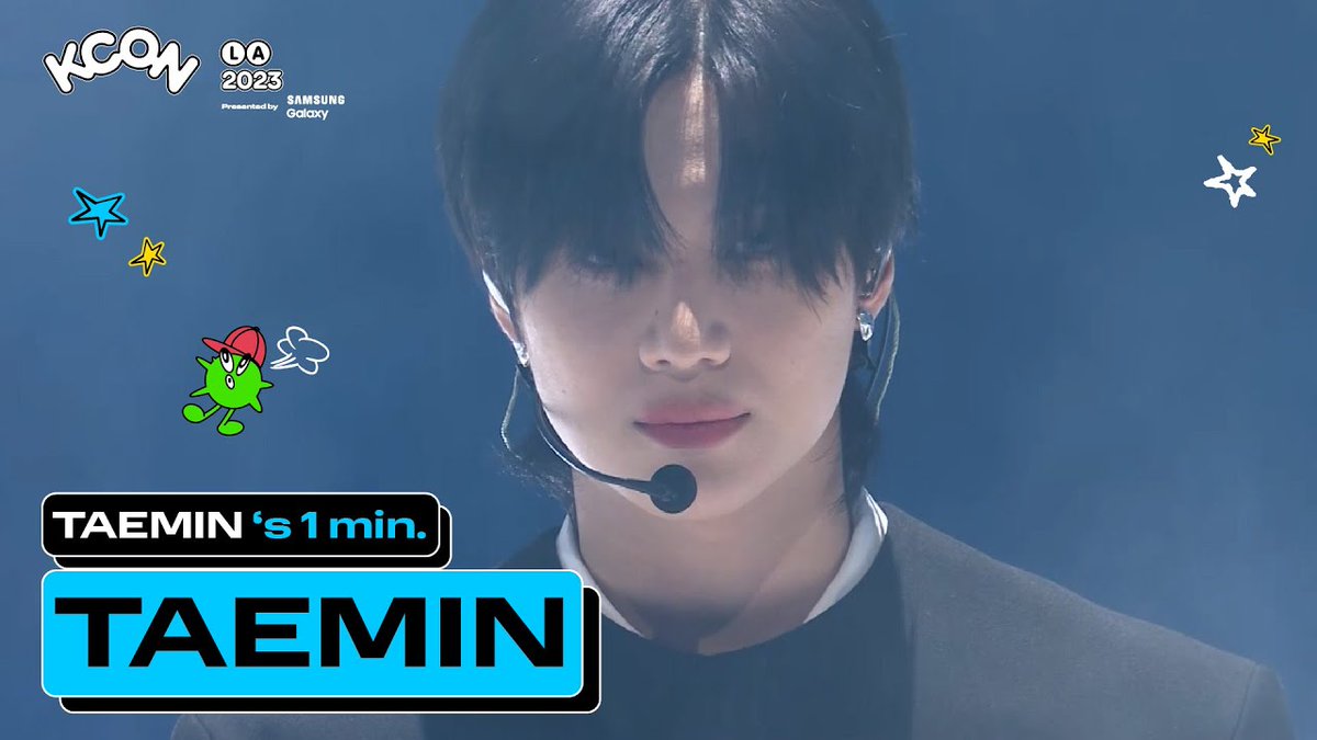TAEMIN (태민) 's 1min. ⏱💙 | KCON LA 2023

youtube.com/watch?v=GHB6rT…

#태민 #TAEMIN #샤이니 #SHINee
#KCONLA23 #KCON #LA