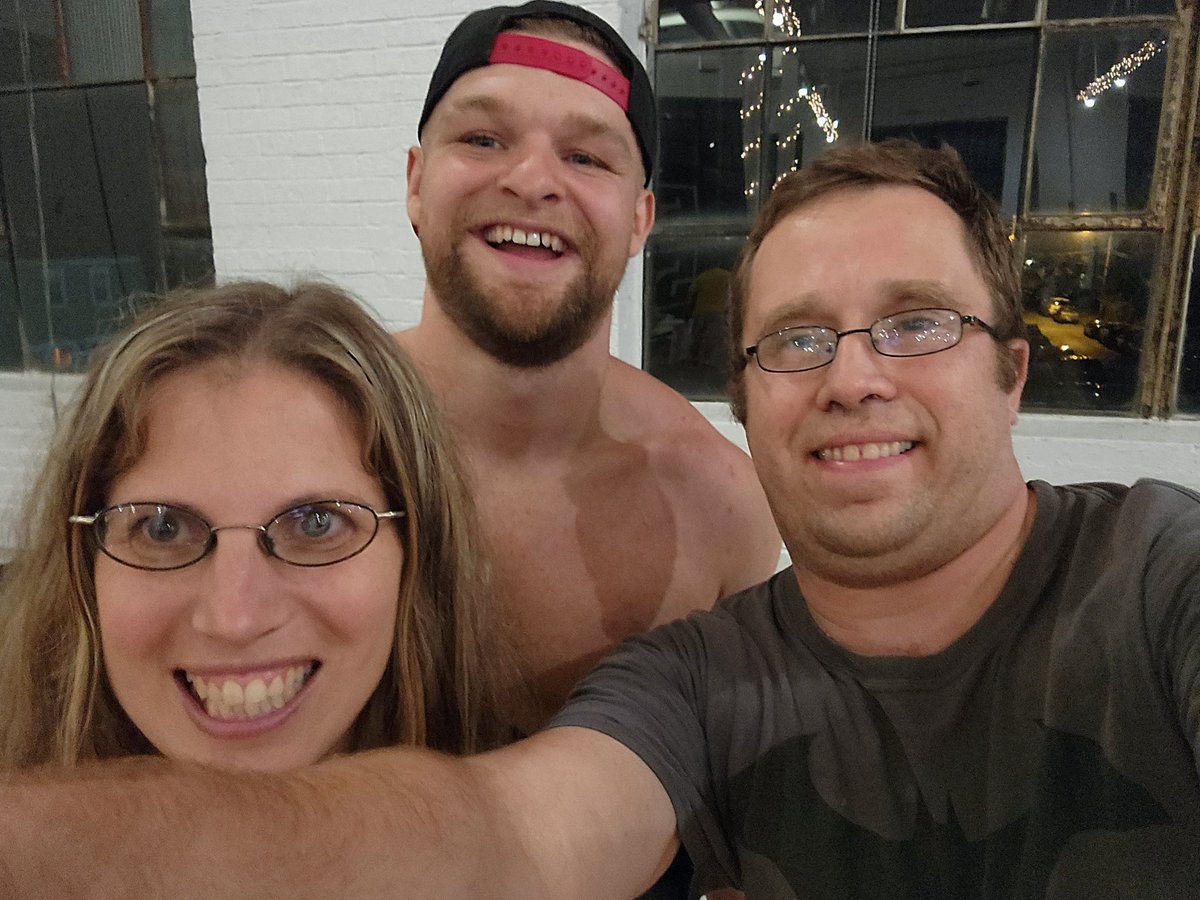 JArmstrongDi9's tweet photo. @Hayden_Backlund Thank you so much for the conversation tonight, and great job in your match! https://t.co/efaGFX5B6T