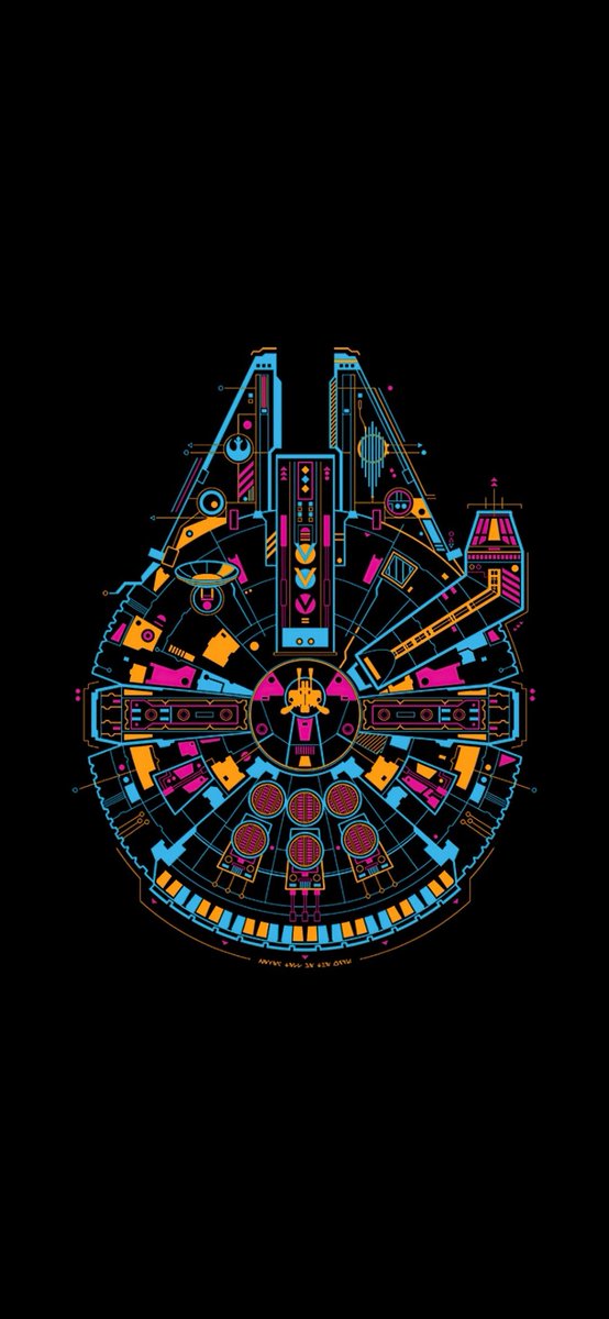 🚀🌟 

#StarWars #Wallpaper #FondoDePantalla #HalcónMilenario #LaCotaDeGrogu 😎