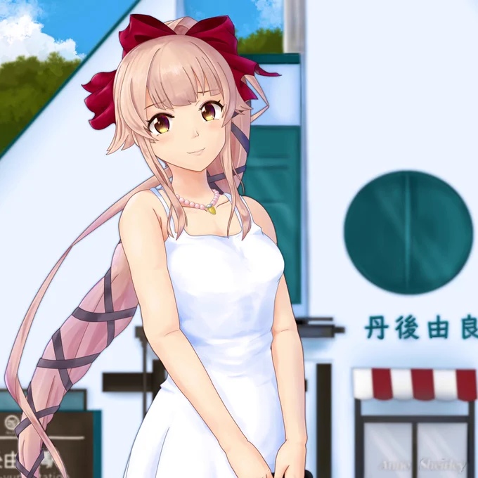#あなたの評判良かった4選がみたいいいね的にはこの辺でしょうか。反応という点では、特に温泉浴衣扶桑姉様は自身初の4ケタいいねを頂いたものとして、またJK由良さんは遅筆王そらいろが珍しくネタに乗っかれたものとして印象深いですねぇ……( ˘ω˘) 