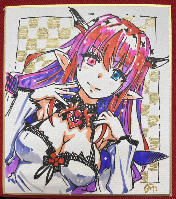 ここまで色紙2 