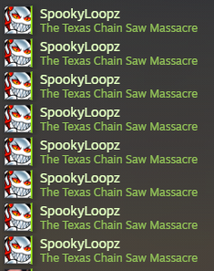 Wispurx's tweet photo. Bro, @SpookyLoopz is going fuckin' crazy on TCM. That's how you know it's a good game. https://t.co/Omp42GtjHh