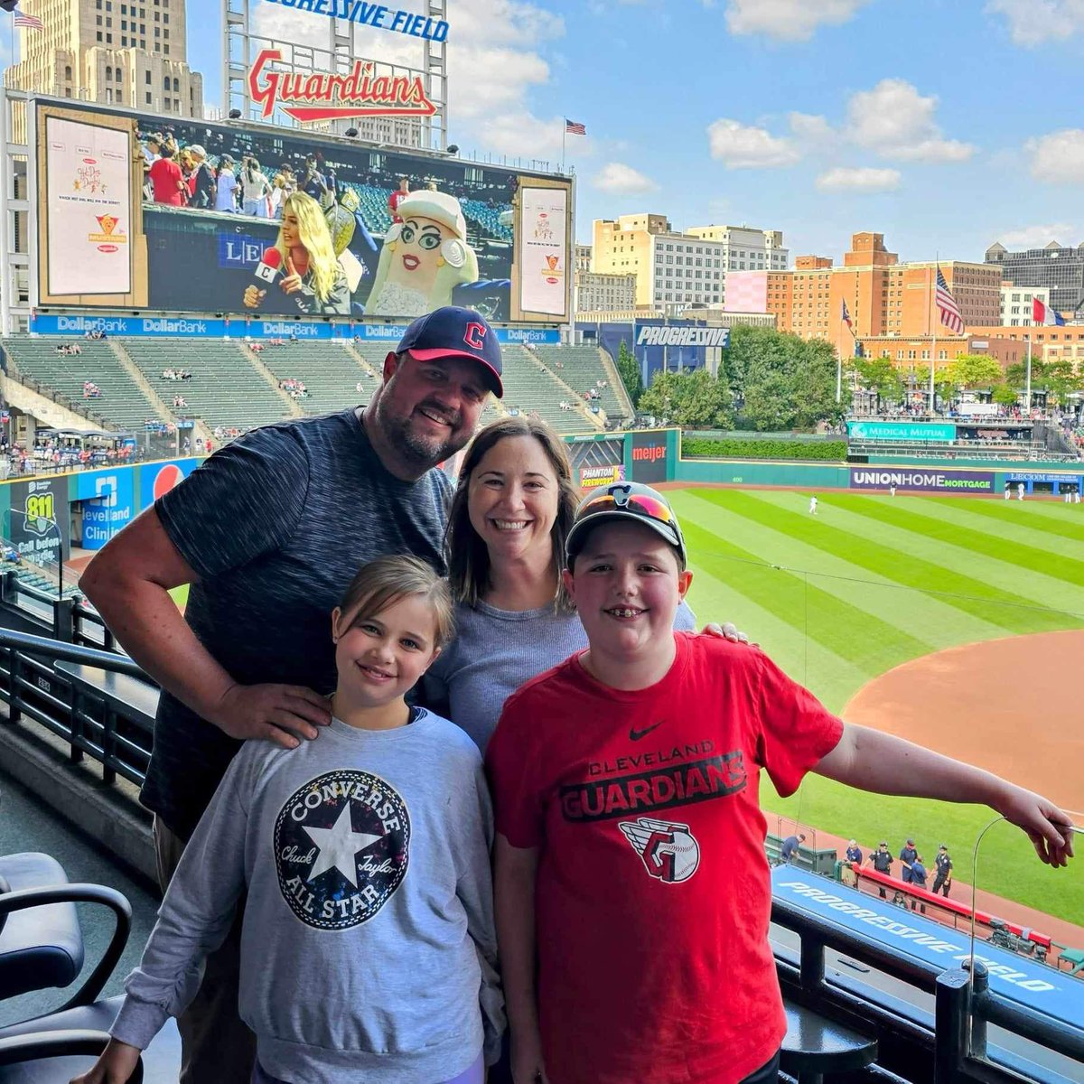 anofzig's tweet photo. Our Cleveland Guardians did it again!!! I can’t begin to thank them for this wonderful opportunity. Mr. Antonetti thanks for the experience! Owen left the stadium with a smile on his face. The whole ride home he kept recapping the day! #ForTheLand  @CLEInspires  @CleGuardians https://t.co/BOebDNyFcB