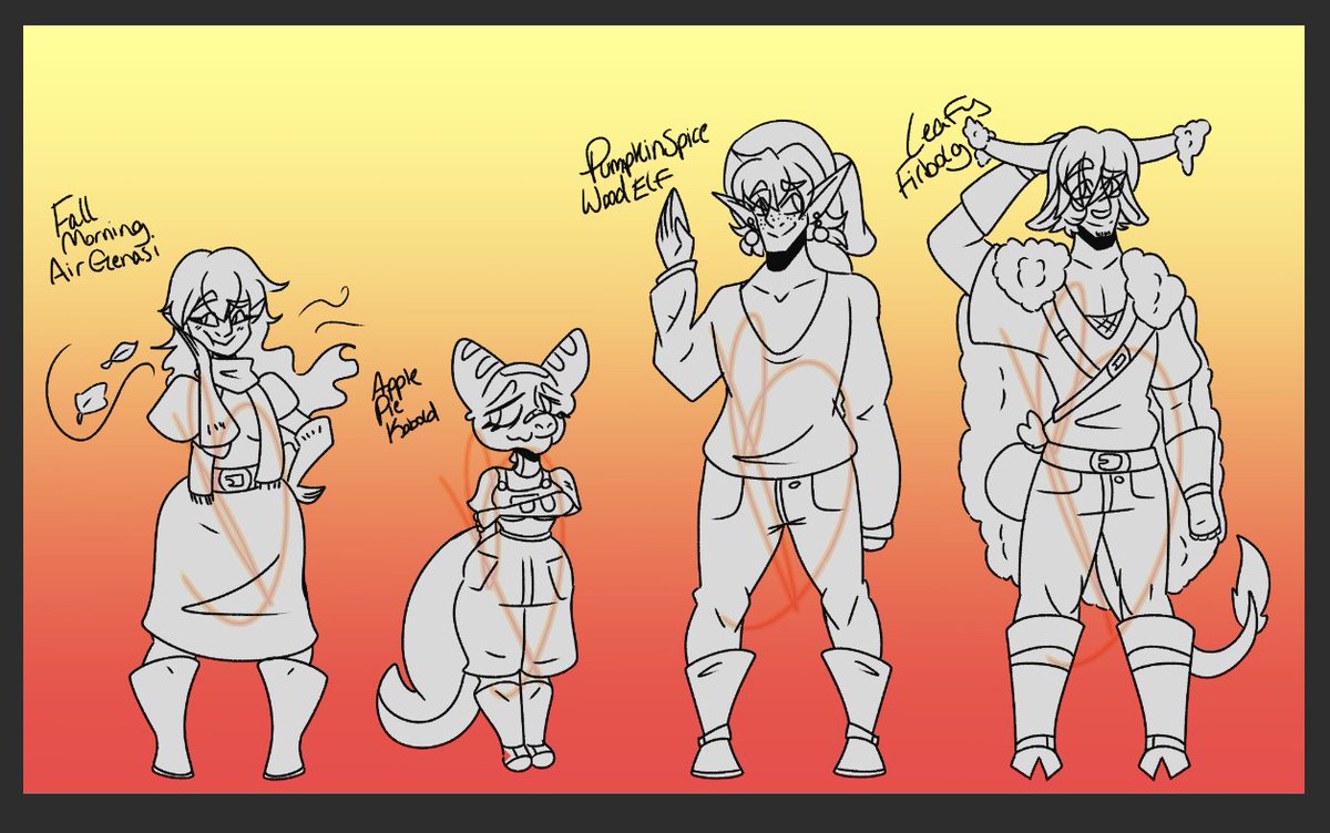 OKAY PRE CLAIM IS OPEN! 17$ each P*ypal only!

MY TOS AND BANLISTS WERE UPDATED! PLEASE TAKE A LOOK IN MY PINNED!

KOBOLD AND GENASI ARE TAKEN