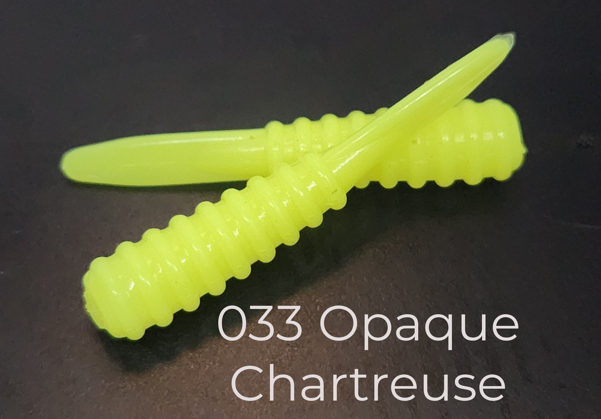 10_4Tackle's tweet photo. The Blitzgrub mimics the appearance and movement of natural prey, making it an irresistible target for panfish such as bluegill, crappie, perch, and sunfish.

Length - 2"
Price - $3.99 per pack (+shipping)
Qty - 16 count per bag

Bulk discount available. We do custom colors too! https://t.co/FM2oYeaAx9