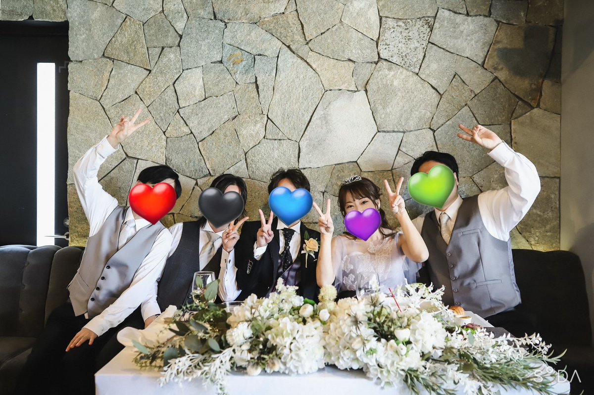 enowo4's tweet photo. 結婚式しました⭐️ https://t.co/I1FiNv0yCH